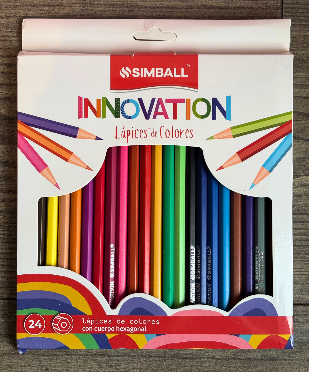Lapices Simball Innovation x 24 largos
